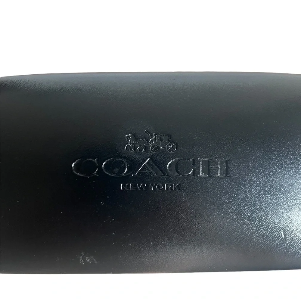 Coach Black Hard Shell Glasses Case